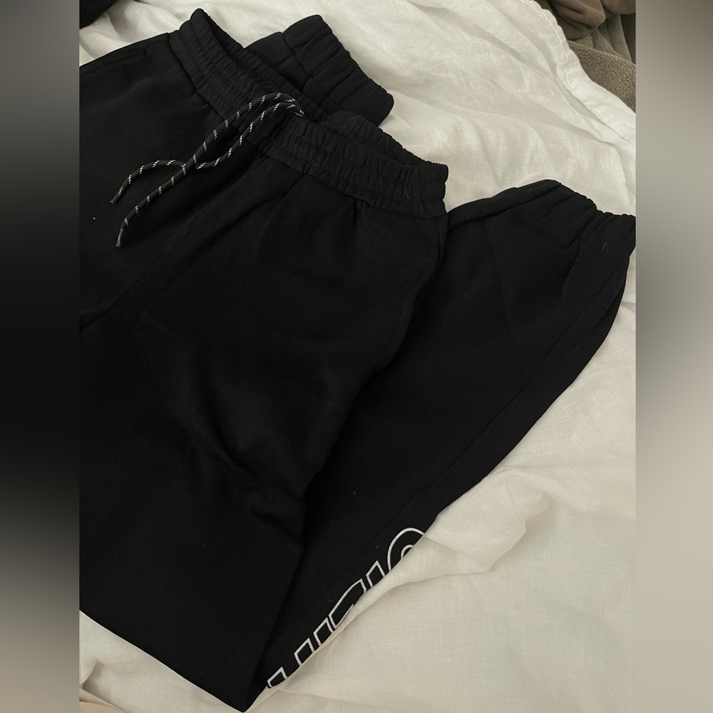 Danielle Guizio black sweat pants